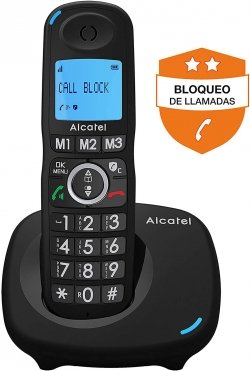 TELÉFONO INALÁMBRICO ALCATEL CON BLOQUEO LLAMADAS ENTRANTES